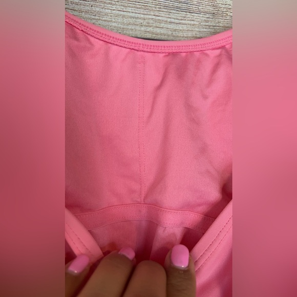 CUPSHE Salmon Pink Tie Waist One Piece - Picture 7 of 13